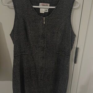 Talbots Women's Gray Dress